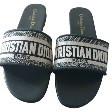 christian dior schoenen zwart|Dior sandalen heren.